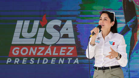 Luisa González denuncia que detención de Glas fue un "secuestro" en territorio mexicano