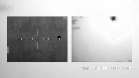 VIDEO: Israel intercepta un dron sobre la ciudad de Eilat