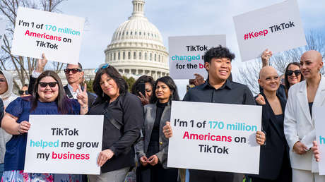 TikTok acusa a EE.UU. de "pisotear" el derecho a la libertad de expresión