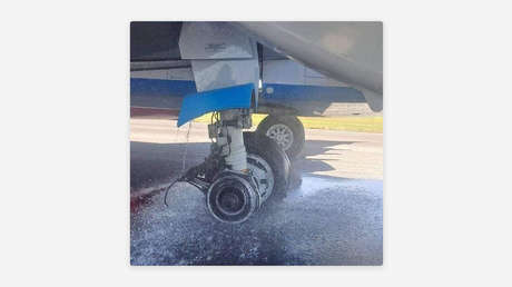 Un Boeing pierde una rueda durante el despegue (VIDEO, FOTOS)