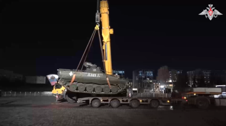 Se exhibirán en Moscú blindados y otros trofeos capturados en el conflicto ucraniano (VIDEO)