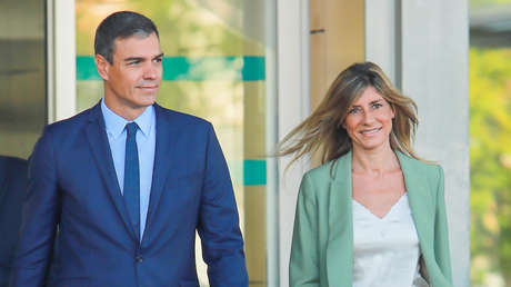 La Fiscalía española pide archivar la denuncia contra la esposa de Pedro Sánchez