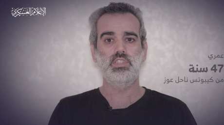 Hamás publica nuevo video con 2 rehenes israelíes