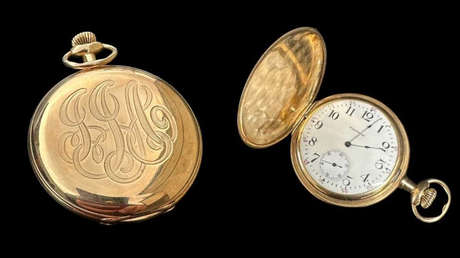 Subastan por casi 1,5 millones de dólares un reloj del pasajero más rico del Titanic