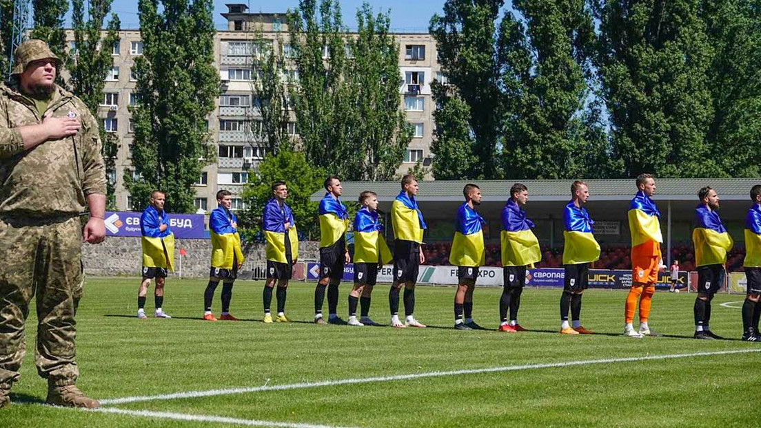 Movilizan por la fuerza a un futbolista ucraniano