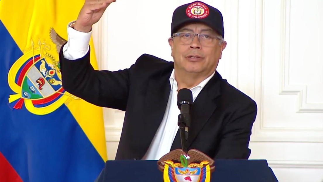 El presidente de Colombia, Gustavo Petro