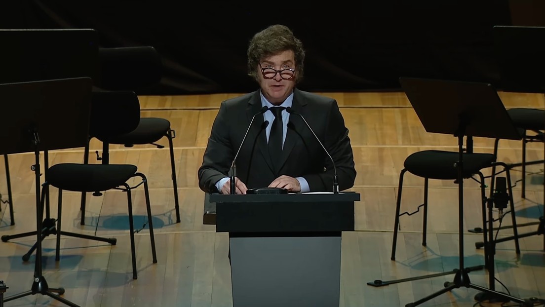 El presidente de Argentina, Javier Milei