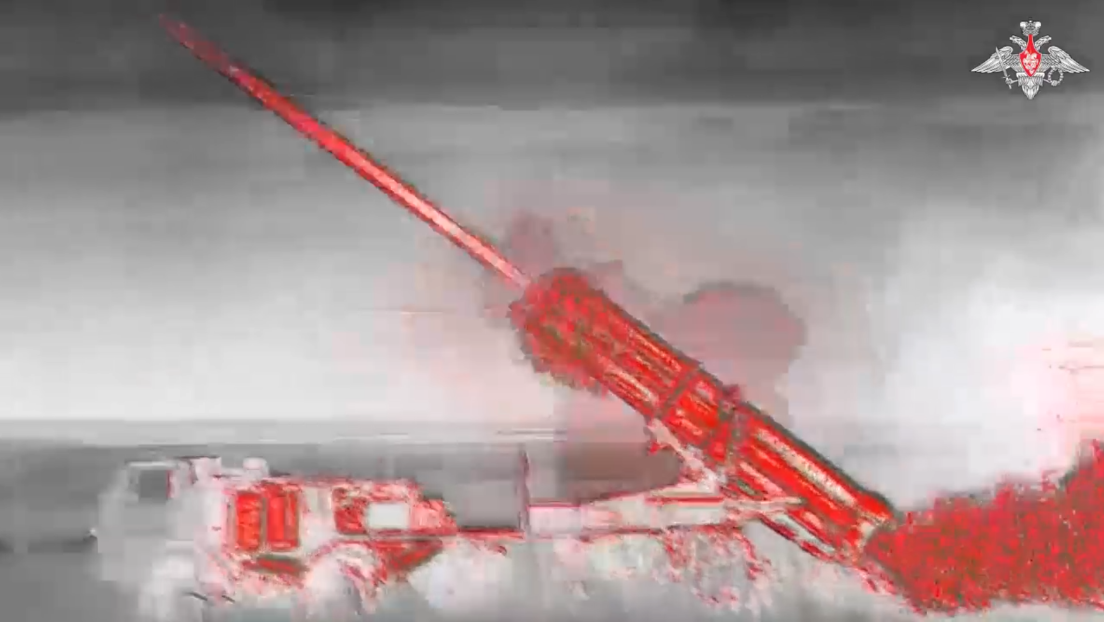 VIDEO: Un 'Huracán' ruso arrasa con misiles fortificaciones ucranianas