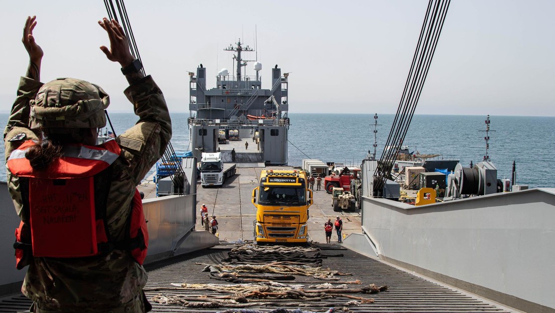 Las olas rompen el multimillonario muelle de EE.UU. en Gaza