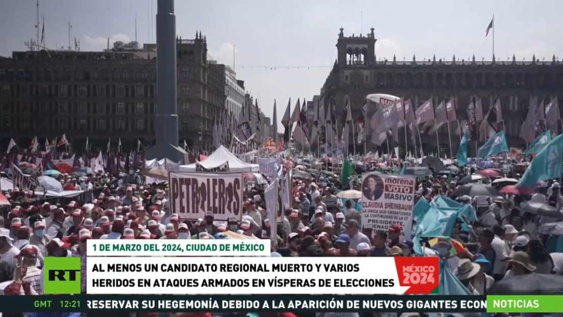 Al menos un candidato regional muerto y varios heridos en ataques armados en vísperas de elecciones en México