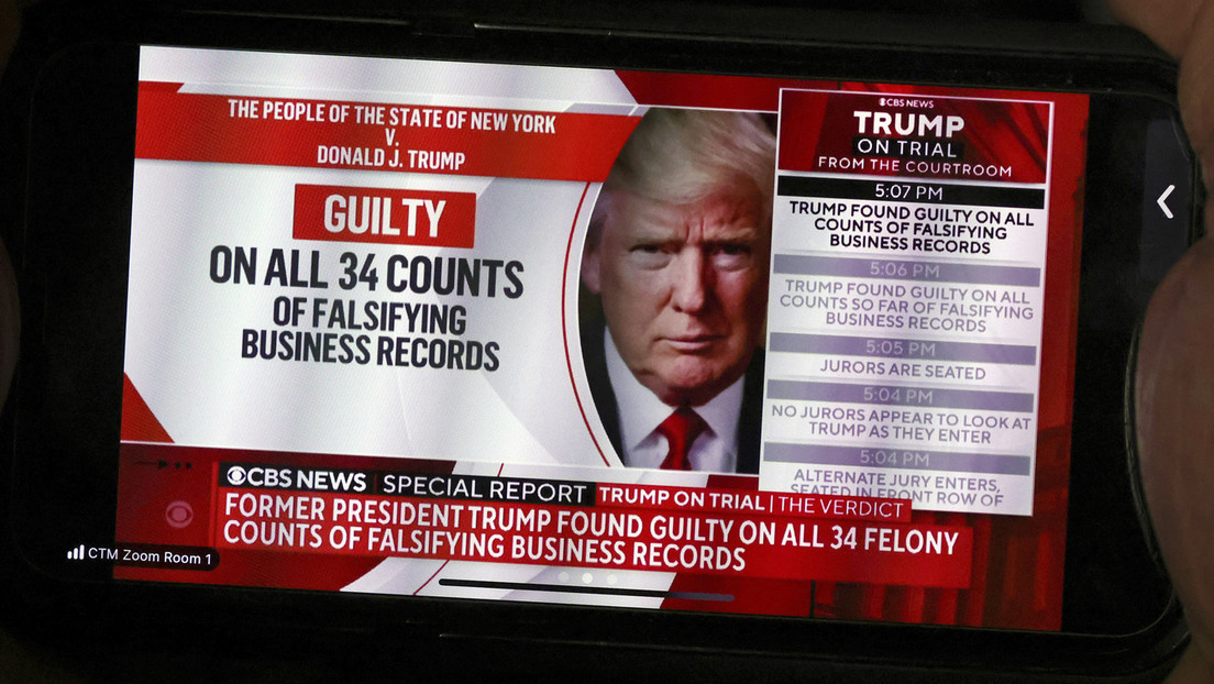 "Biden usa el sistema de Justicia como arma", denuncian los republicanos tras el veredicto contra Trump