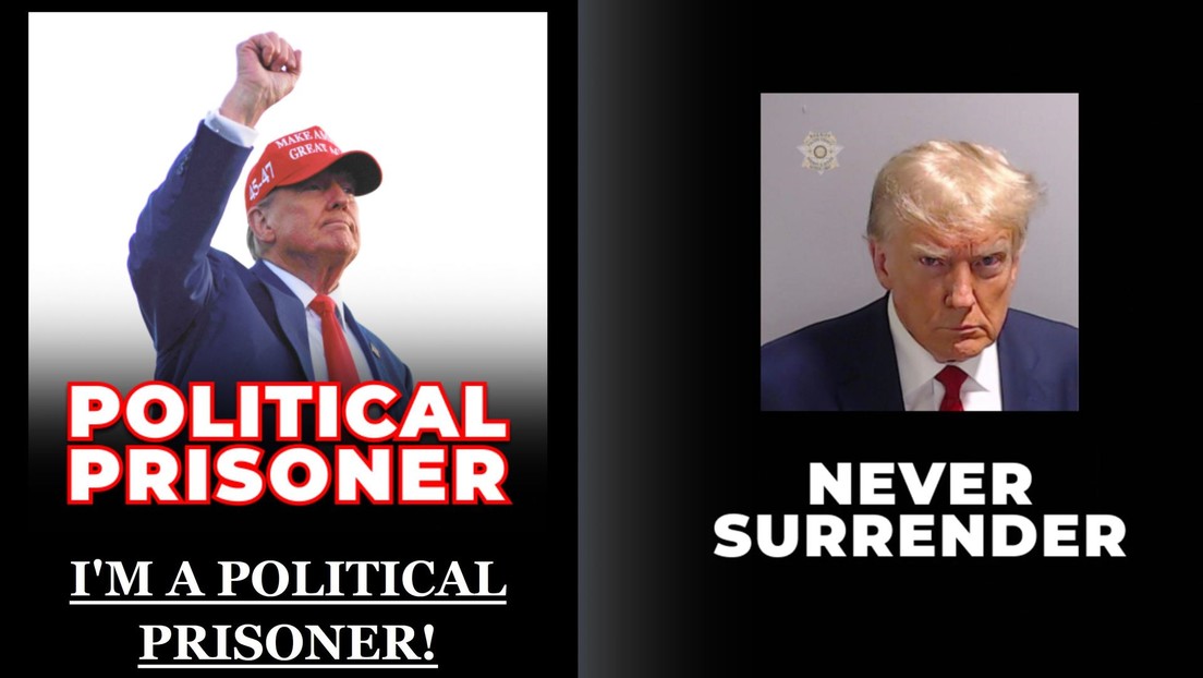 Trump se declara "prisionero político"