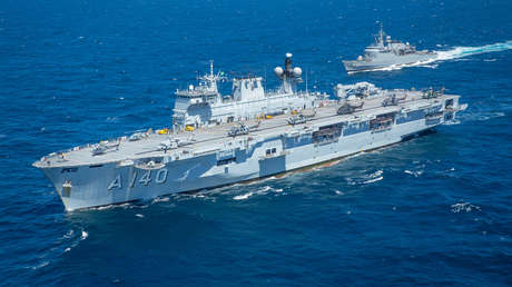 Brasil despliega el mayor buque de guerra de América Latina en la zona devastada por lluvias