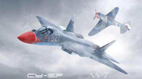 Revisten en Rusia un caza de la 5.ª generación con la librea de un célebre piloto soviético