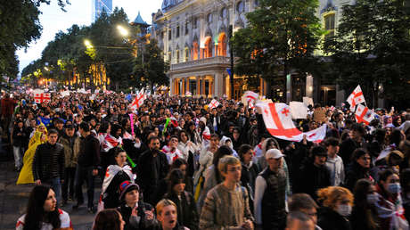 EE.UU. amenaza a Georgia con sanciones por una ley similar a la estadounidense