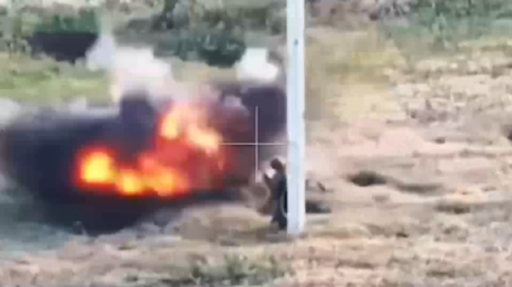 Un soldado ruso sale ileso a siete ataques de drones kamikaze (VIDEO)