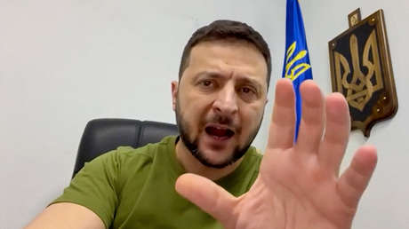 Kremlin: Zelenski "cae en la histeria" por la grave situación de Ucrania en el frente