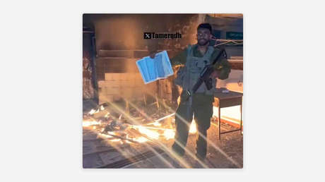 Israel investiga las quemas del Corán y de otros libros en Gaza por sus soldados