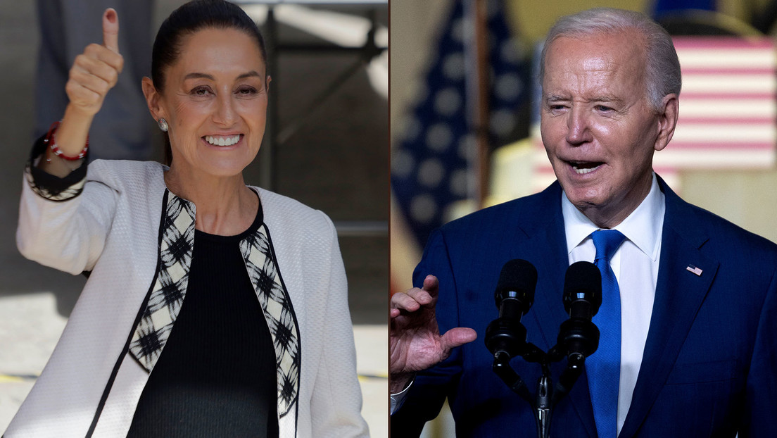 Biden felicita a Sheinbaum por su triunfo en las presidenciales de México