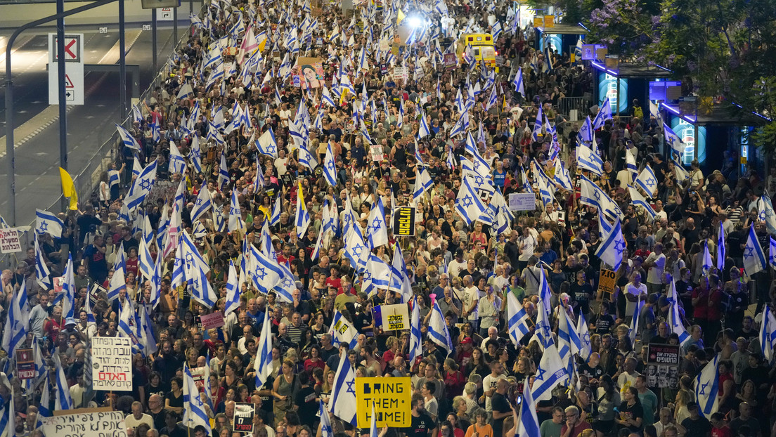 "No más asesinatos": Dispersan en Israel protesta que pide cese de hostilidades en Gaza