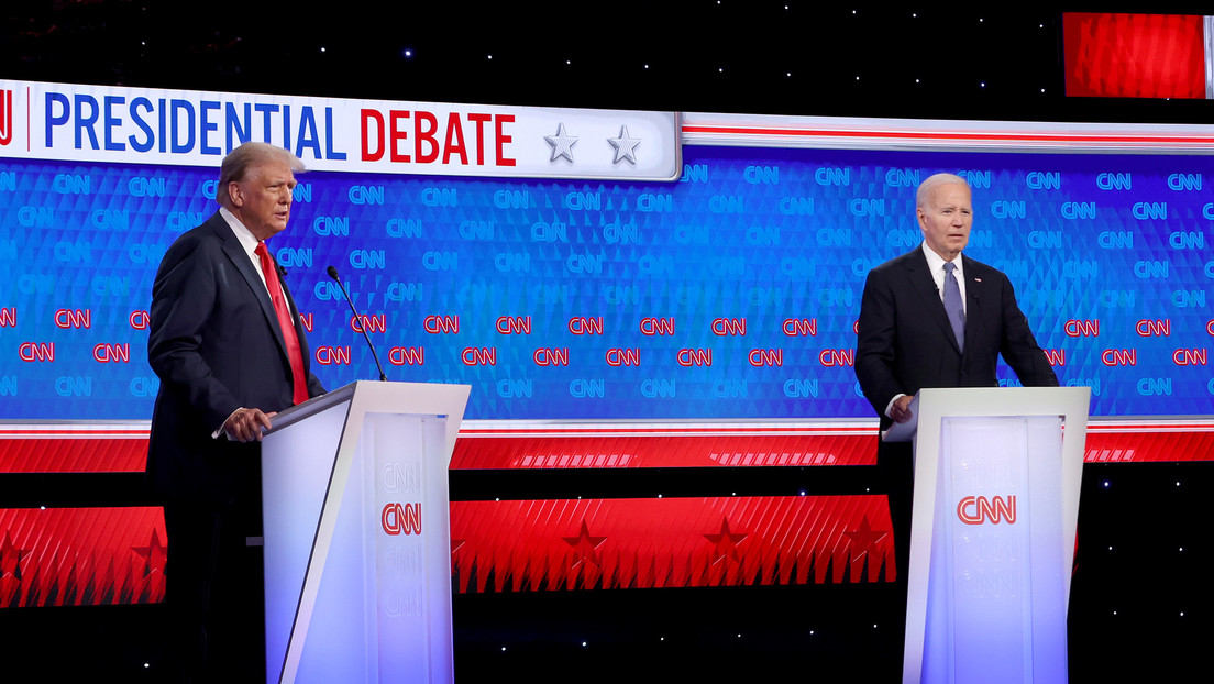 "Sexo con una actriz porno" y acusaciones de "criminal": debate de Trump y Biden se vuelve personal