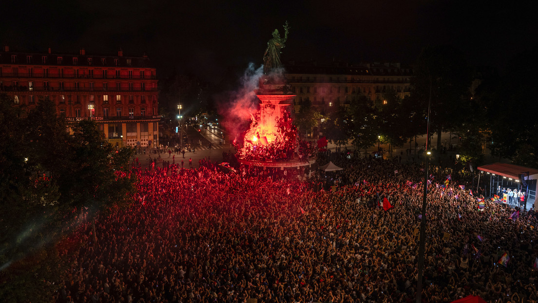 Gases lacrimógenos contra disturbios culminan las legislativas francesas
