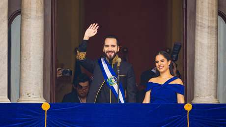El presidente de El Salvador, Nayib Bukele