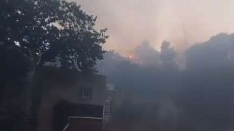 VIDEOS: Incendio en Israel tras ataques de misiles desde el Líbano