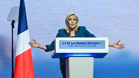 Le Pen: Ucrania "evidentemente no puede ganar" el conflicto con Rusia