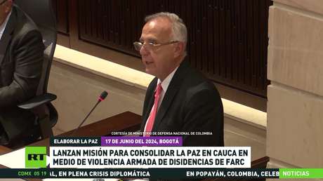 Lanzan misión para consolidar la paz en el departamento colombiano del Cauca