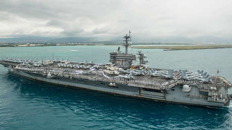 Portaviones nuclear de EE.UU. llega a Corea del Sur