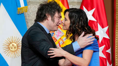 El Gobierno español pide "lealtad institucional" a Ayuso tras visita de Milei