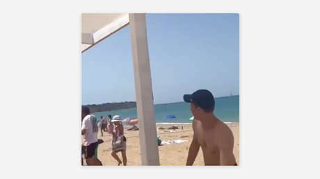 FUERTES IMÁGENES: Primeros minutos tras el ataque ucraniano con munición de racimo contra Sebastopol