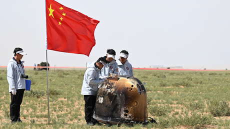 Las primeras muestras de la cara oculta de la Luna llegan a la Tierra