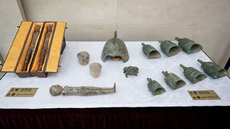 Argentina devuelve a China más de 10 reliquias históricas