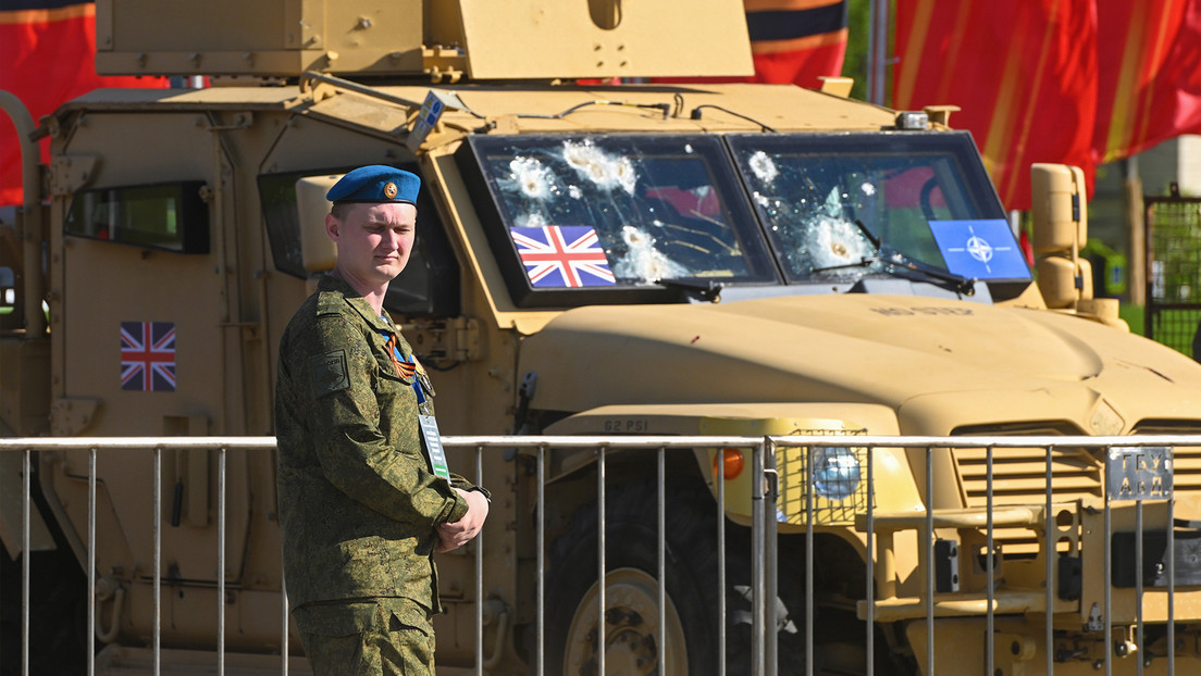 FOTOS: Trasladan la exposición de maquinaria bélica de la OTAN destruida a otra ciudad rusa