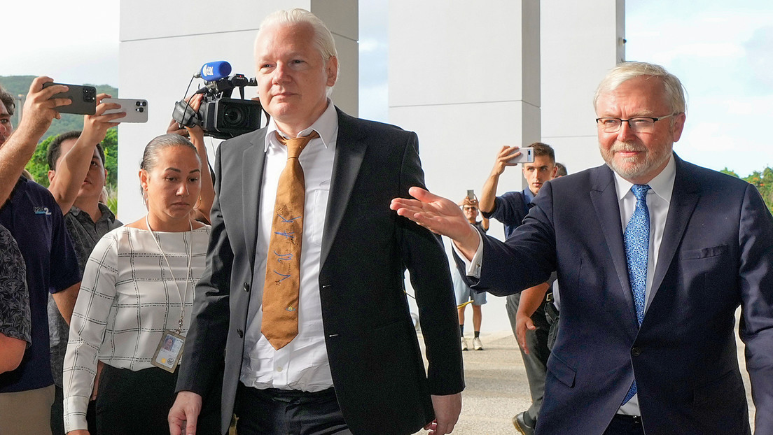 "Primera Enmienda y la Ley de Espionaje se contradicen": audio de Assange durante su audiencia