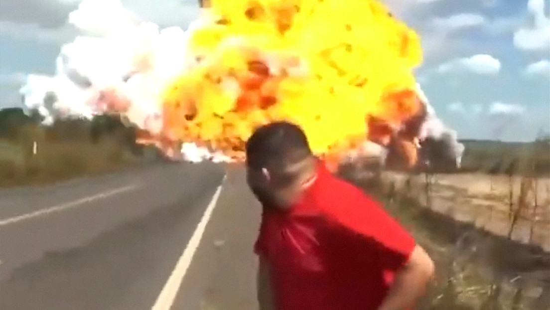 La explosión de un camión de gas deja seis heridos en Brasil (VIDEOS)