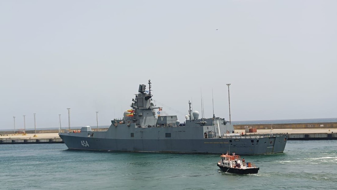 Buques militares rusos se despiden de Venezuela