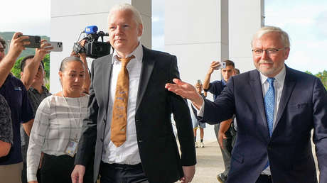 "Primera Enmienda y la Ley de Espionaje se contradicen": audio de Assange durante su audiencia