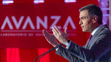 Pedro Sánchez denuncia "la mentira permanente" de Trump en el debate contra Biden