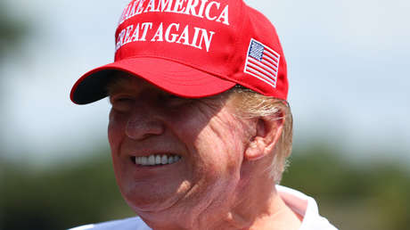 "Montón de mierda arruinado": Trump asegura que Biden abandonará la campaña