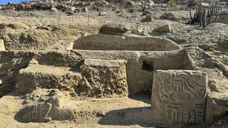 FOTOS: Encuentran un templo y un teatro de más de 4.000 años de antigüedad en Perú