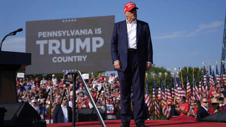 El candidato republicano a la presidencia de EE.UU., Donald Trump