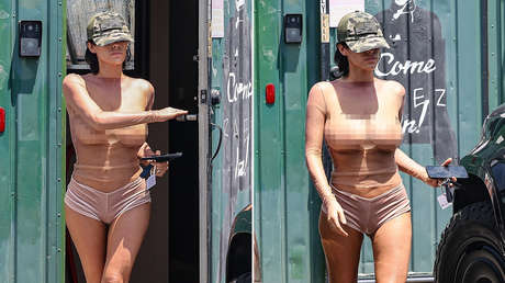 La esposa de Kanye West podría acabar en la cárcel debido a su atuendo extravagante