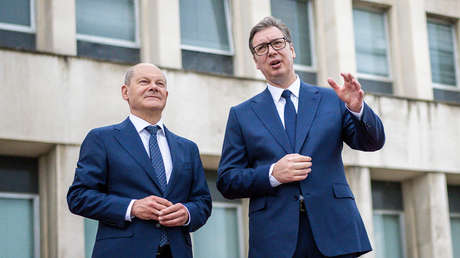 Vucic dice qué le aconsejaría a Scholz