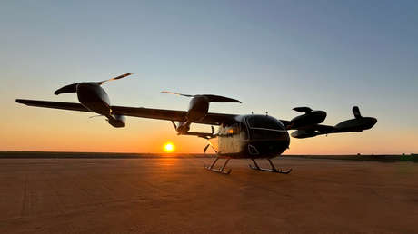 FOTOS: La brasileña Embraer presenta su prototipo de 'taxi volador' eléctrico