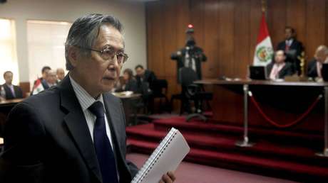 Revelan la primera boleta de la pensión vitalicia de Fujimori