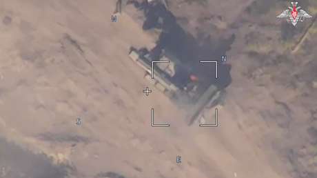 VIDEO: Ataque de un dron ruso destruye equipo militar de Ucrania en la zona fronteriza