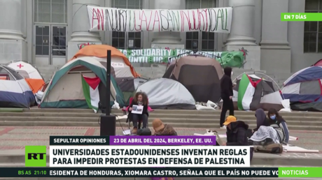 Universidades de EE.UU. crean reglas para impedir protestas propalestinas